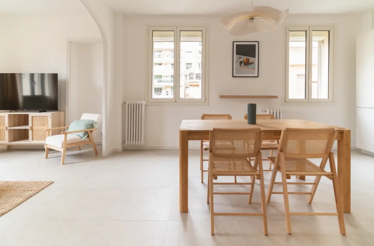 salle à manger • Notre Dame des Pins – Cannes, La Croisette frenchospitality